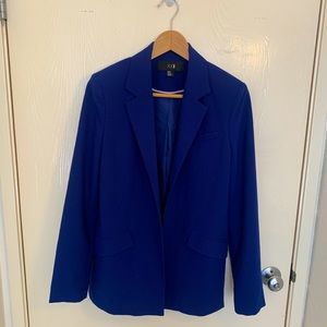 Cobalt Blue Boyfriend Blazer